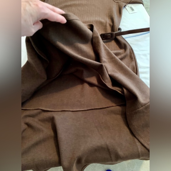 Lauren by Ralph Lauren brown herringbone belted dress - Picture 11 of 12